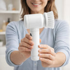Electric Cleaning Brush | Rotary & Multi-Surface | 5 Interchangeable Heads