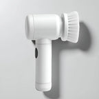 Electric Cleaning Brush | Rotary & Multi-Surface | 5 Interchangeable Heads