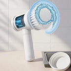 Electric Cleaning Brush | Rotary & Multi-Surface | 5 Interchangeable Heads