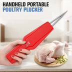 Electric Poultry Plucker | One-Handed Rechargeable & Mains Power