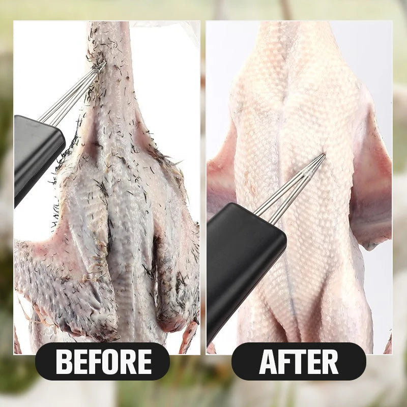 Electric Poultry Plucker | One-Handed Rechargeable & Mains Power