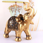 Elephant Figurine | Gold Resin & Textured Surface | 3 Sizes