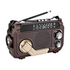 Emergency Radio | AM/FM/SW Reception & Solar/Hand-Crank Charging