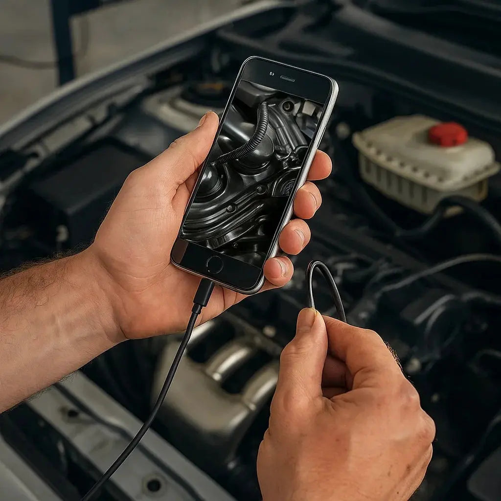 Endoscope Camera | Plug-and-Play HD & Waterproof | 5m Flexible Cable