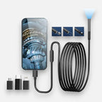 Endoscope Camera | Plug-and-Play HD & Waterproof | 5m Flexible Cable