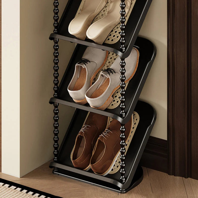 Entryway Shoe Rack | Vertical Space-Saving & Sturdy PP | 2–7 Tiers