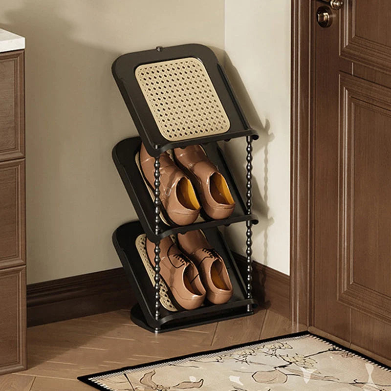 Entryway Shoe Rack | Vertical Space-Saving & Sturdy PP | 2–7 Tiers