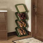 Entryway Shoe Rack | Vertical Space-Saving & Sturdy PP | 2–7 Tiers