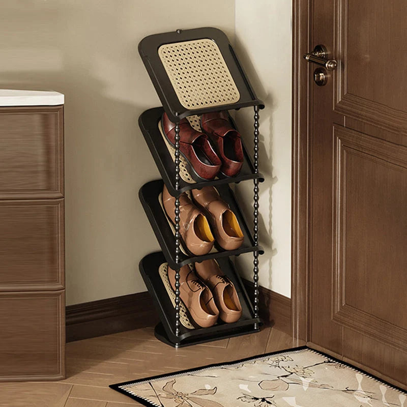 Entryway Shoe Rack | Vertical Space-Saving & Sturdy PP | 2–7 Tiers