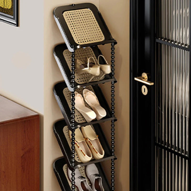 Entryway Shoe Rack | Vertical Space-Saving & Sturdy PP | 2–7 Tiers