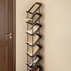 Entryway Shoe Rack | Vertical Space-Saving & Sturdy PP | 2–7 Tiers