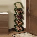 Entryway Shoe Rack | Vertical Space-Saving & Sturdy PP | 2–7 Tiers