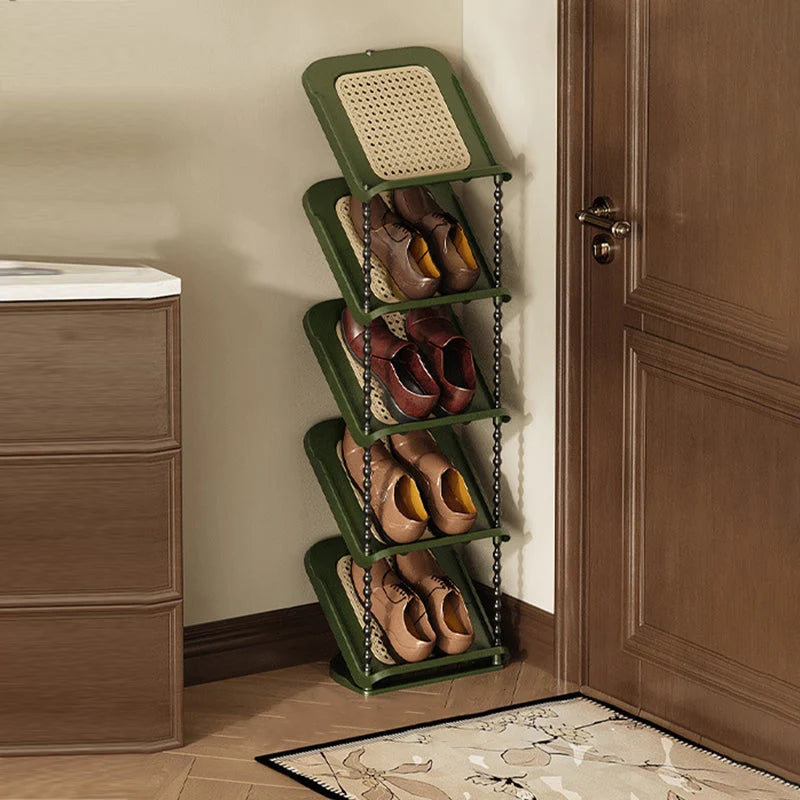 Entryway Shoe Rack | Vertical Space-Saving & Sturdy PP | 2–7 Tiers