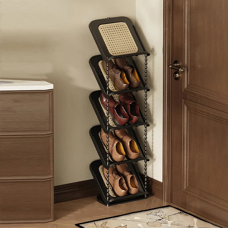 Entryway Shoe Rack | Vertical Space-Saving & Sturdy PP | 2–7 Tiers