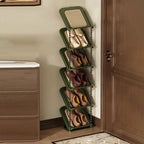 Entryway Shoe Rack | Vertical Space-Saving & Sturdy PP | 2–7 Tiers