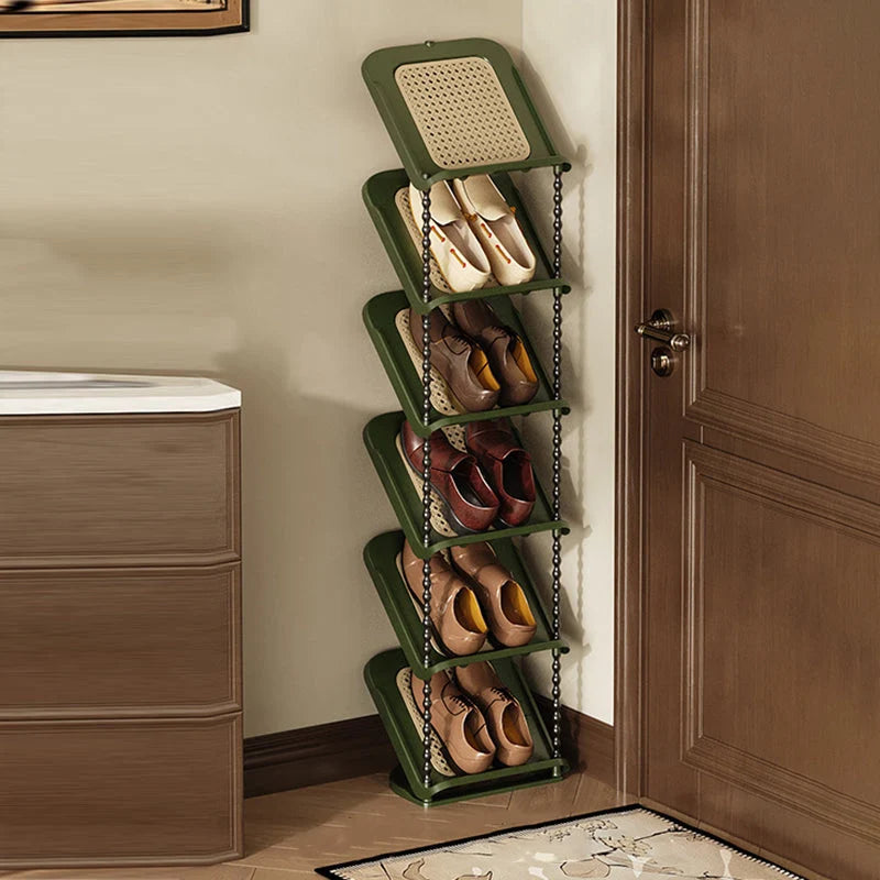 Entryway Shoe Rack | Vertical Space-Saving & Sturdy PP | 2–7 Tiers