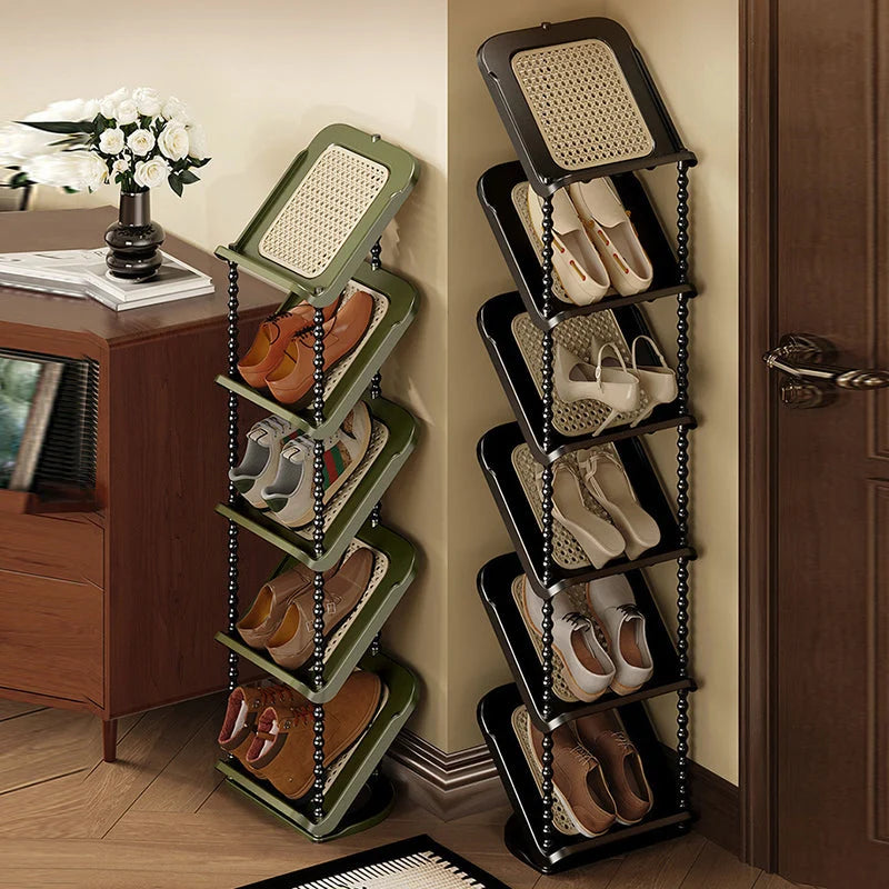 Entryway Shoe Rack | Vertical Space-Saving & Sturdy PP | 2–7 Tiers