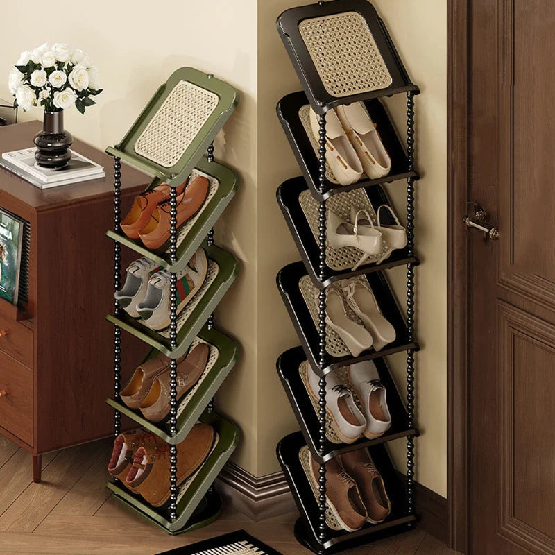 Entryway Shoe Rack | Vertical Space-Saving & Sturdy PP | 2–7 Tiers