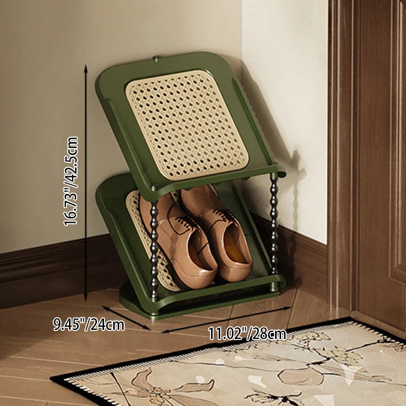 Entryway Shoe Rack | Vertical Space-Saving & Sturdy PP | 2–7 Tiers