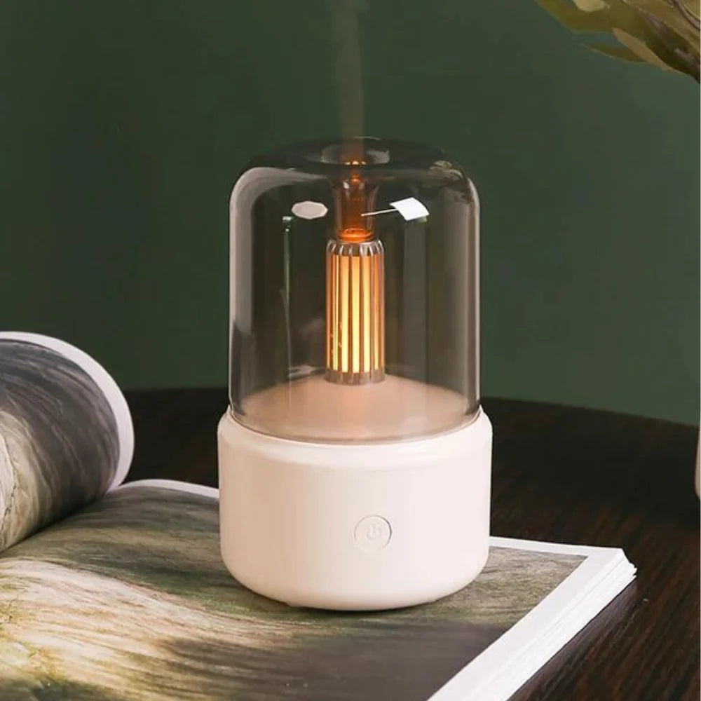 Essential Oil Diffuser | USB-Powered Night Light & Auto Shut-Off