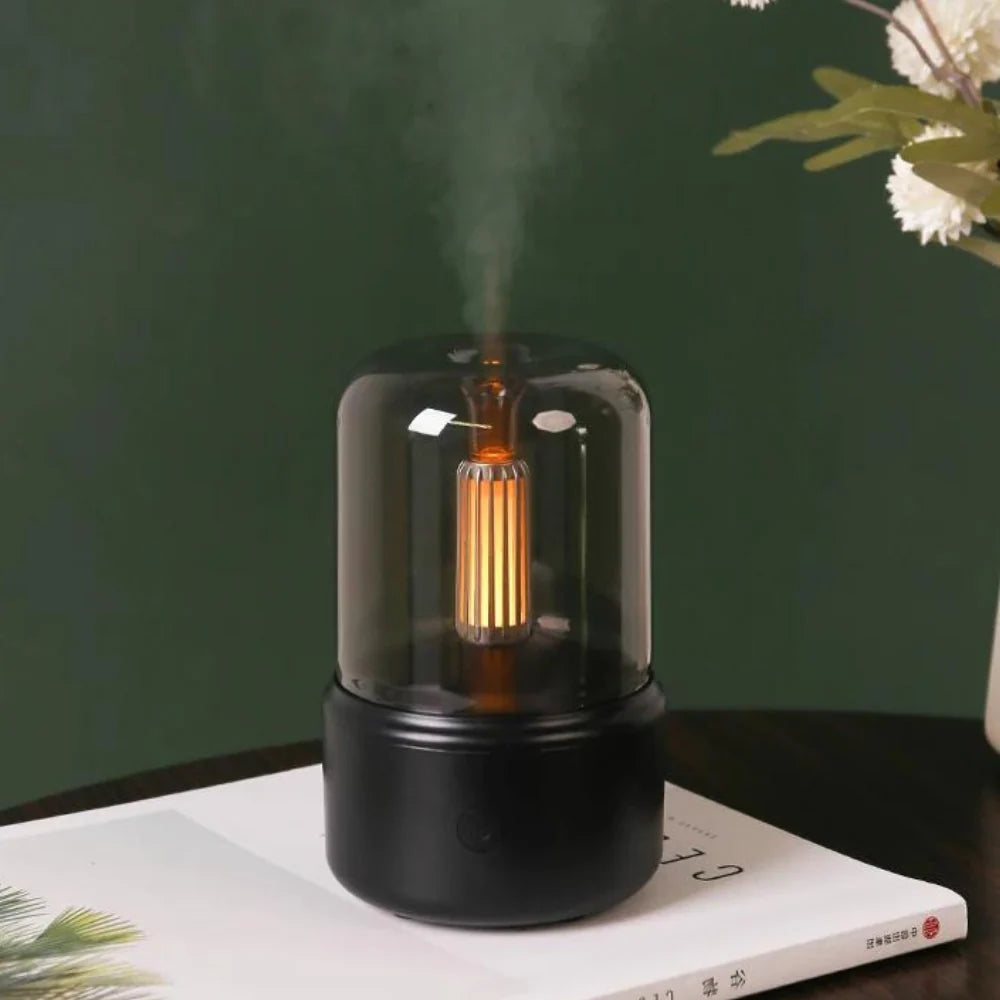 Essential Oil Diffuser | USB-Powered Night Light & Auto Shut-Off