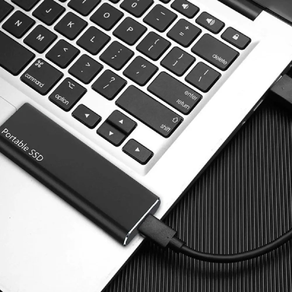 External Hard Drive | 4 TB USB-C | Ultra-Thin & Portable