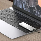 External Hard Drive | 4 TB USB-C | Ultra-Thin & Portable