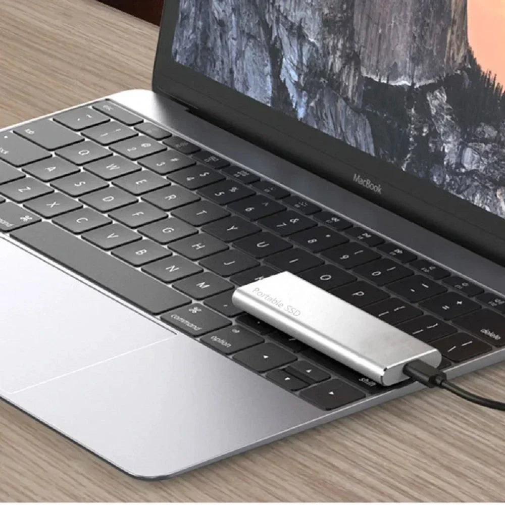 External Hard Drive | 4 TB USB-C | Ultra-Thin & Portable