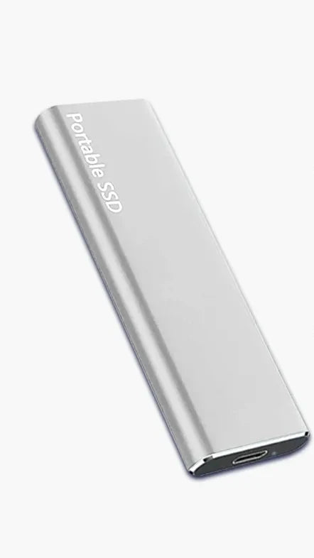 External Hard Drive | 4 TB USB-C | Ultra-Thin & Portable