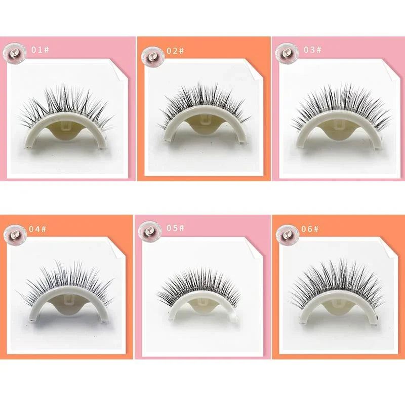 False Eyelashes | Self-Adhesive & Reusable | Natural Look