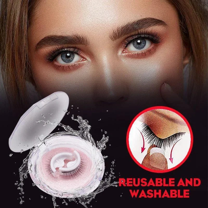 False Eyelashes | Self-Adhesive & Reusable | Natural Look