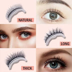 False Eyelashes | Self-Adhesive & Reusable | Natural Look