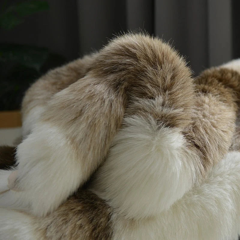 Faux Sheepskin Rug | Plush Acrylic Pile & Suede Backing | 110 x 88 cm