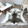 Faux Sheepskin Rug | Plush Acrylic Pile & Suede Backing | 110 x 88 cm