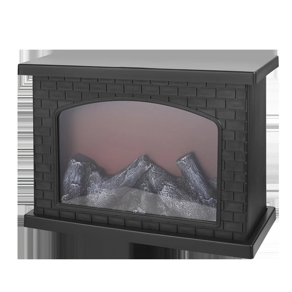 Fireplace Lantern | Realistic LED Flame & USB/Battery Power