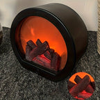 Fireplace Lantern | Realistic LED Flame & USB/Battery Power