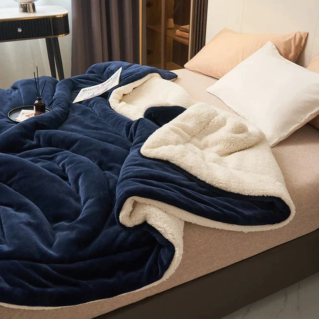 Fleece Blanket | Plush Flannel & Machine-Washable | Available In 4 Sizes