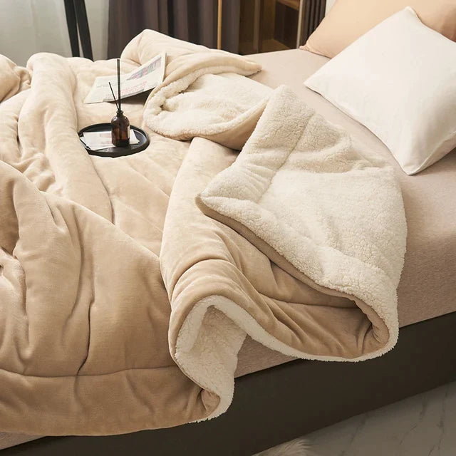 Fleece Blanket | Plush Flannel & Machine-Washable | Available In 4 Sizes