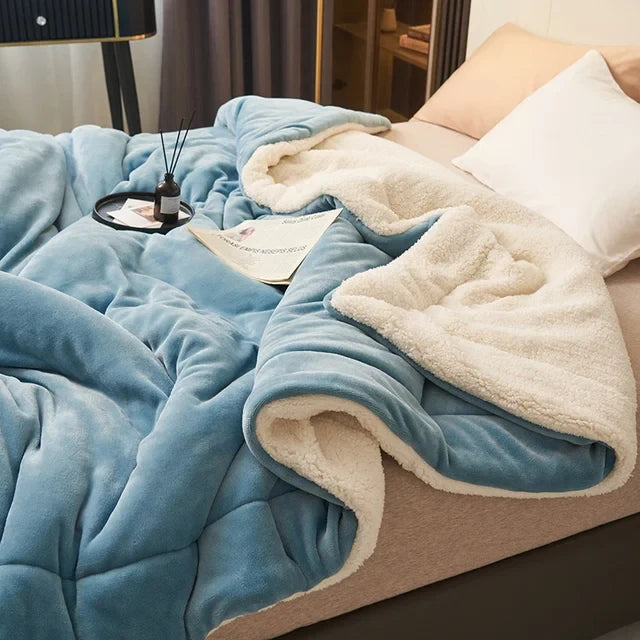 Fleece Blanket | Plush Flannel & Machine-Washable | Available In 4 Sizes