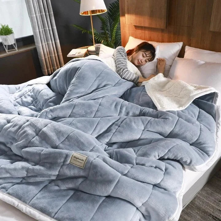 Fleece Blanket | Plush Velvet-Like & Machine-Washable