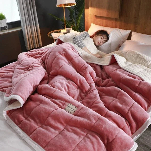 Fleece Blanket | Plush Velvet-Like & Machine-Washable