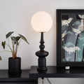 Floor Lamp | Bauhaus Sculptural Design & Glass Globe | 136 cm