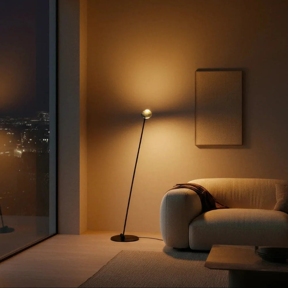 Floor Lamp | Dual-Head Adjustable Arch | Modern Design