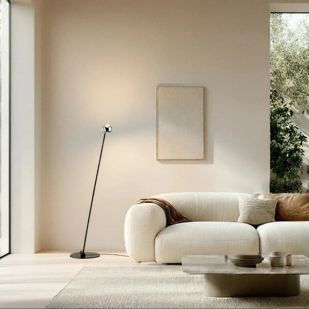 Floor Lamp | Dual-Head Adjustable Arch | Modern Design