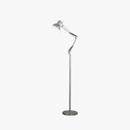 Floor Lamp | Folding Adjustable Metal Frame & Iron Shade | 5 Colours
