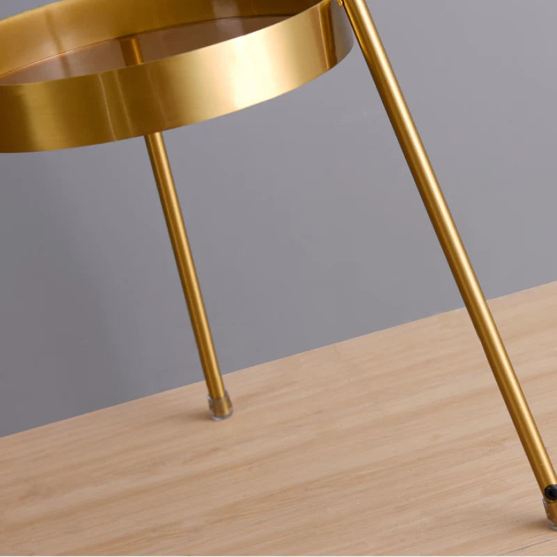 Floor Lamp | Globe Glass Shade & Metal Tripod | Bulb Included