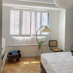 Floor Lamp | LED Fabric Shade & E27 Bulb Included