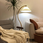Floor Lamp | LED Fabric Shade & E27 Bulb Included