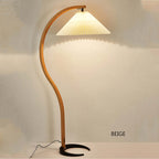 Floor Lamp | LED Fabric Shade & E27 Bulb Included