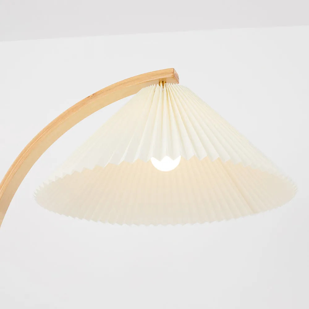 Floor Lamp | LED Fabric Shade & E27 Bulb Included